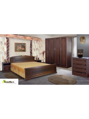 Кровать деревянная Афинна